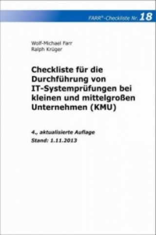Checkliste 18 für die Durchführung von IT-Systemprüfungen bei kleinen und mittelgroßen Unternehmen (KMU)
