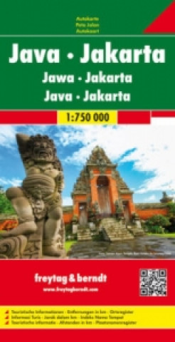 Java Jakarta Road Map 1:750 000