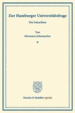 Zur Hamburger Universitätsfrage.