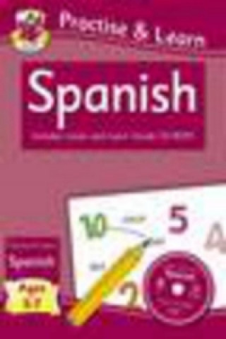Practise & Learn: Spanish for Ages 5-7 - with vocab CD-ROM