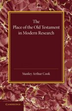 Place of the Old Testament in Modern Research