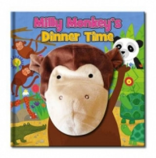 Large Hand Puppet Book - Milly Monkey's Dinner Time