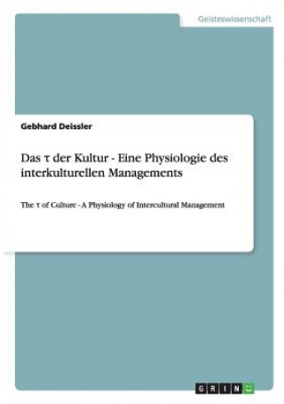 Das   der Kultur - Eine Physiologie des interkulturellen Managements