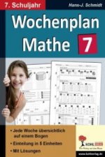 Wochenplan Mathe, 7. Schuljahr