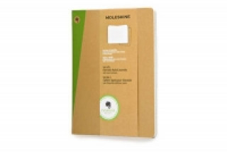 Extra Large Ruled Kraft Soft Evernote Journal With Smart Stickers 2 Set