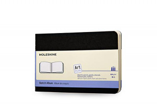 Moleskine Pocket Art Plus Cahier Sketch Album Black ()