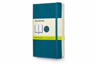 Moleskine Soft Cover Underwater Blue Pocket Plain Notebook