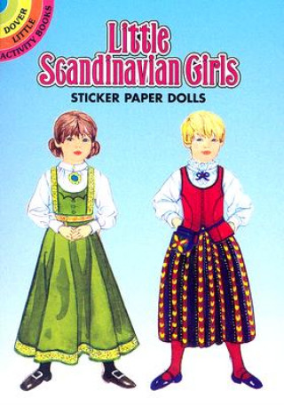 Little Scandinavian Girls Sticker Paper Dolls