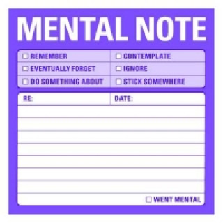 Knock Knock Sticky: Mental Note