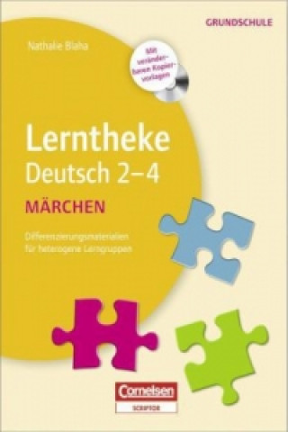 Lerntheke Deutsch 2-4: Märchen, m. CD-ROM