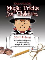 Easy-to-Do Magic Tricks for Children