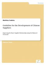 Guideline for the Development of Chinese Suppliers