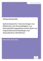 Spektroskopische Untersuchungen zur Effektivitat und Dauerhaftigkeit von Hydrophobierungsmitteln auf der Basis von Organosiliciumverbindungen auf mine