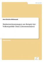 Markteintrittsstrategien am Beispiel der Volksrepublik China (Literaturanalyse)