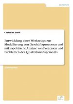 Entwicklung eines Werkzeugs zur Modellierung von Geschaftsprozessen und mikropolitische Analyse von Prozessen und Problemen des Qualitatsmanagements