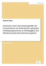 Erarbeiten einer Entscheidungshilfe fur Unternehmen zur Auswahl des optimalen Verpflegungssystems in Abhangigkeit der Mitarbeiterzahl durch Kostenverg