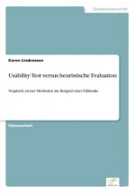 Usability-Test versus heuristische Evaluation