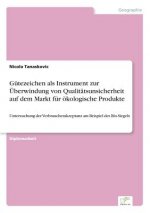 Gutezeichen als Instrument zur UEberwindung von Qualitatsunsicherheit auf dem Markt fur oekologische Produkte