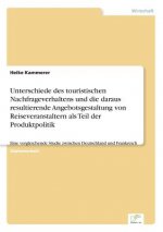 Unterschiede des touristischen Nachfrageverhaltens und die daraus resultierende Angebotsgestaltung von Reiseveranstaltern als Teil der Produktpolitik