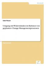 Umgang mit Widerstanden im Rahmen von geplanten Change-Managementprozessen