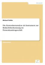 Kontodatenanalyse als Instrument zur Risikofruherkennung im Firmenkundengeschaft