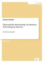 OEkonomische Betrachtung von Business Networking im Internet