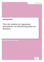UEber die Struktur der oligomeren Bestandteile von Flash-Pyrolyseoelen aus Biomasse