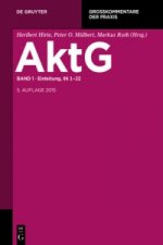 Aktiengesetz / Einleitung; §§ 1-22