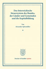 Das österreichische Steuersystem des Bundes, der Länder und Gemeinden und die Kapitalbildung.