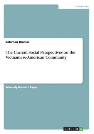 Current Social Perspectives on the Vietnamese-American Community