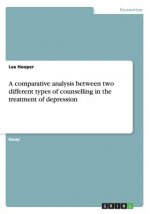 comparative analysis between two different types of counselling in the treatment of depression
