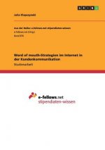 Word of mouth-Strategien im Internet in der Kundenkommunikation