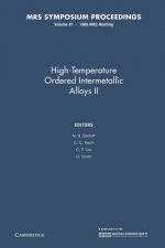 High-Temperature Ordered Intermetallic Alloys II: Volume 81