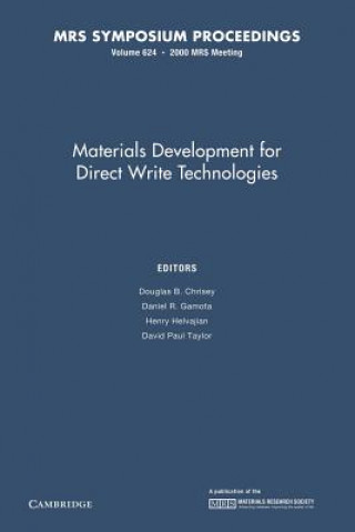 Materials Development for Direct Write Technologies: Volume 624