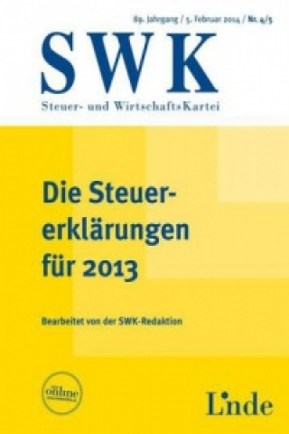 Die Steuererklärungen für 2013 (f. Österreich)