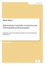 Elektronische Geschafte im Internet mit Schwerpunkt auf Konsumguter