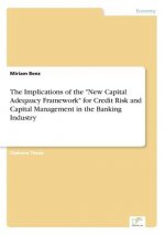 Implications of the New Capital Adeqaucy Framework for Credit Risk and Capital Management in the Banking Industry