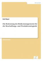 Bedeutung des Risikomanagements fur die Beschaffungs- und Produktionslogistik