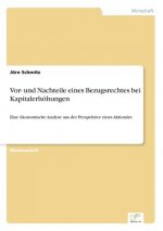 Vor- und Nachteile eines Bezugsrechtes bei Kapitalerhoehungen