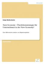 Next Economy - UEberlebensstrategie fur Unternehmen in der New Economy?