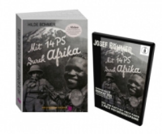 Kombipack Josef und Hilde Böhmer Buch und DVD Mit 14 PS durch Afrika - Die erste Durchquerung Afrikas mit dem Motorrad von Süd nach Nord!!, m. 2 Buch,