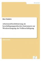 Arbeitszeitflexibilisierung als beschaftigungspolitsches Instrument zur Wiedererlangung der Vollbeschaftigung