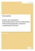 Analyse und strategische Vertriebskonzeption fur den italienischen IT-Dienstleistungsmarkt im Bereich verarbeitendes Gewerbe