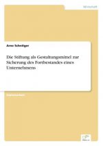 Stiftung als Gestaltungsmittel zur Sicherung des Fortbestandes eines Unternehmens