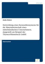 Entwicklung eines Kennzahlensystems fur die Materialwirtschaft eines mittelstandischen Unternehmens, dargestellt am Beispiel der Thyssen-Hunnebeck Gmb