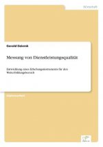 Messung von Dienstleistungsqualitat