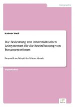 Bedeutung von innerstadtischen Leitsystemen fur die Beeinflussung von Passantenstroemen