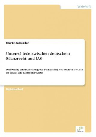 Unterschiede zwischen deutschem Bilanzrecht und IAS