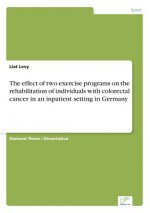 effect of two exercise programs on the rehabilitation of individuals with colorectal cancer in an inpatient setting in Germany