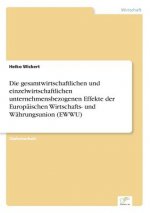 gesamtwirtschaftlichen und einzelwirtschaftlichen unternehmensbezogenen Effekte der Europaischen Wirtschafts- und Wahrungsunion (EWWU)